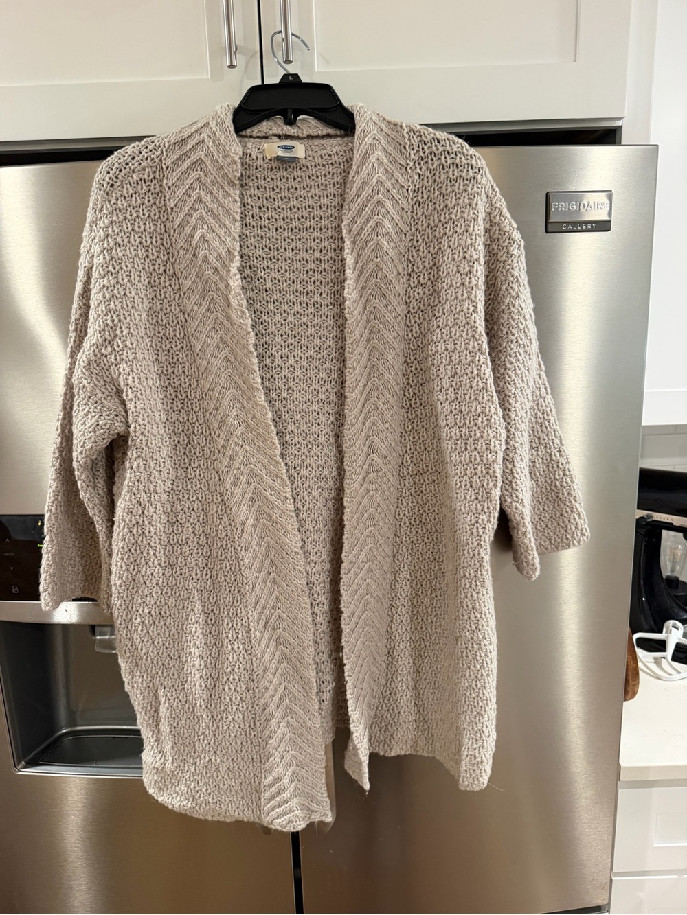 Old Navy Women's Open-Front Knit Cardigan - Taupe